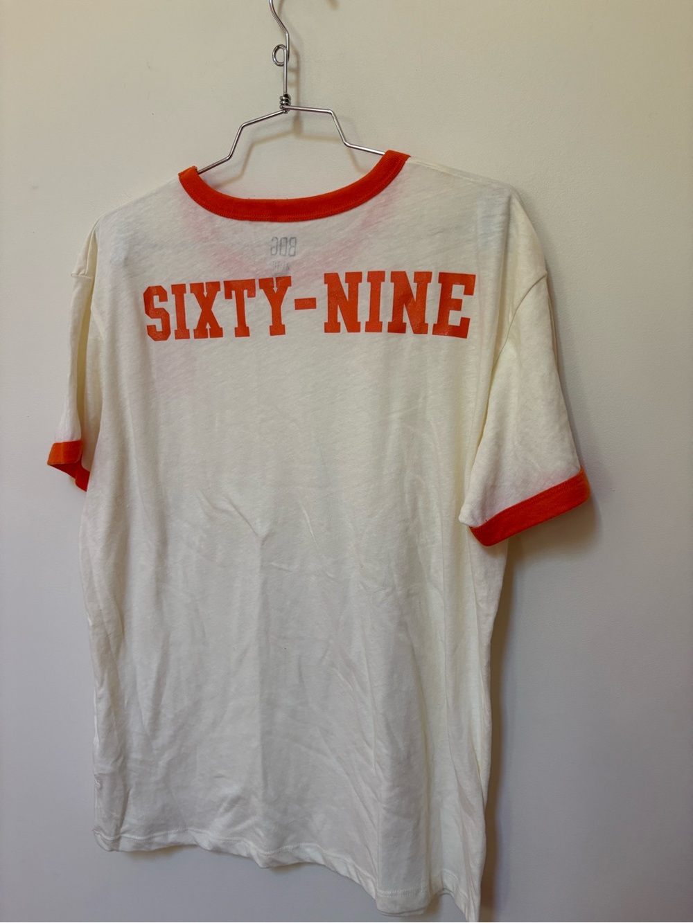 NWOT Urban Outfitters BDG Varsity Graphic Slim Fit Retro Ringer Tee Size XL - Picture 11 of 11
